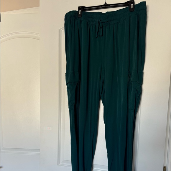 Wide Leg Cotton Pants - Picture 2 of 11